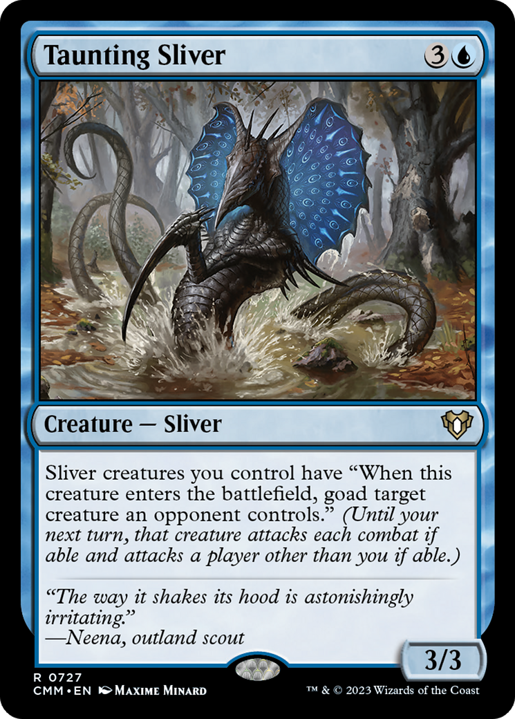 Taunting Sliver (CMM) #727 [EN/N]