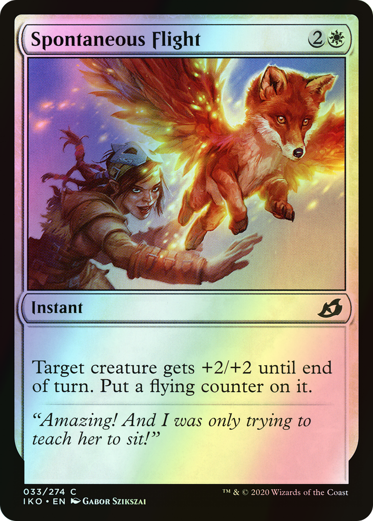 Spontaneous Flight (IKO) #33 [EN/F]