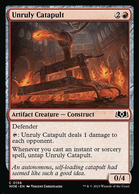 Unruly Catapult (WOE) #156 [EN/N]