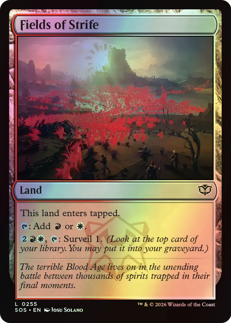 Fields of Strife (SOS) #255 [EN/F]