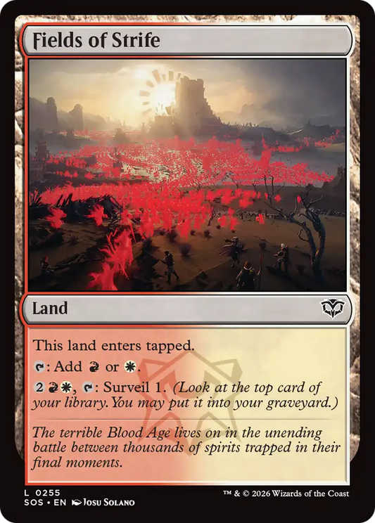 Fields of Strife (SOS) #255 [EN/N]