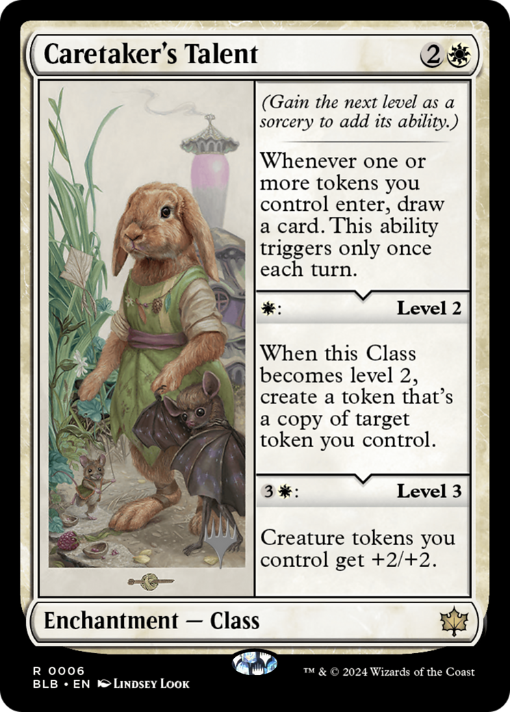 Caretaker's Talent (PBLB) #6p [EN/N]