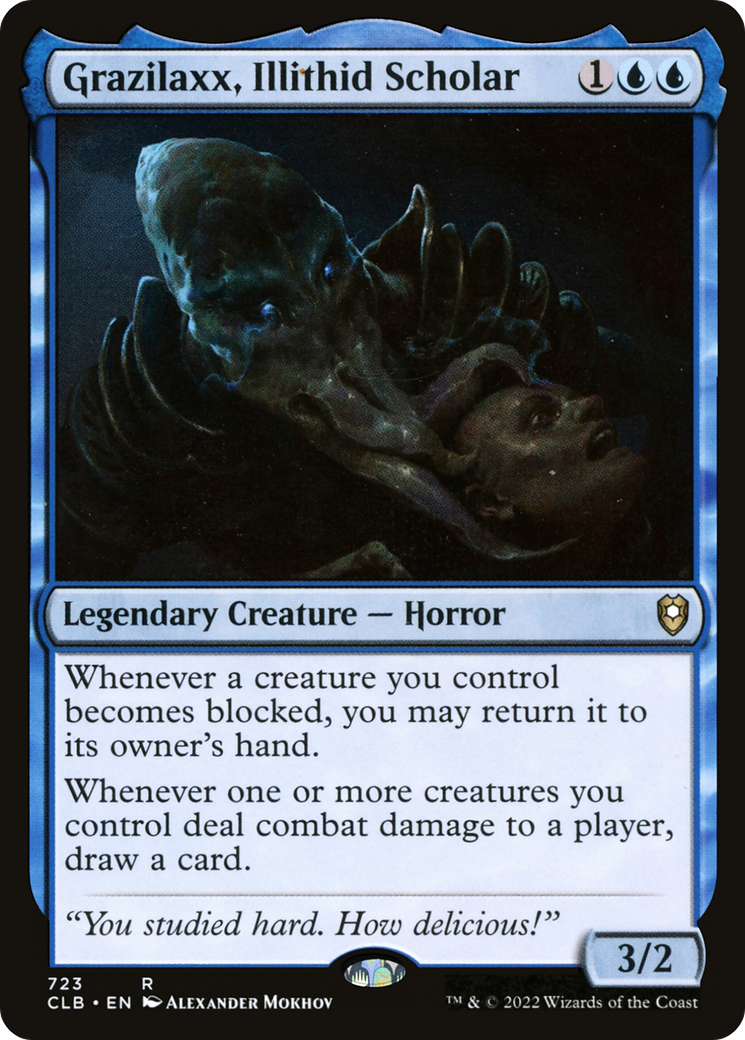 Grazilaxx, Illithid Scholar (CLB) #723 [EN/N]