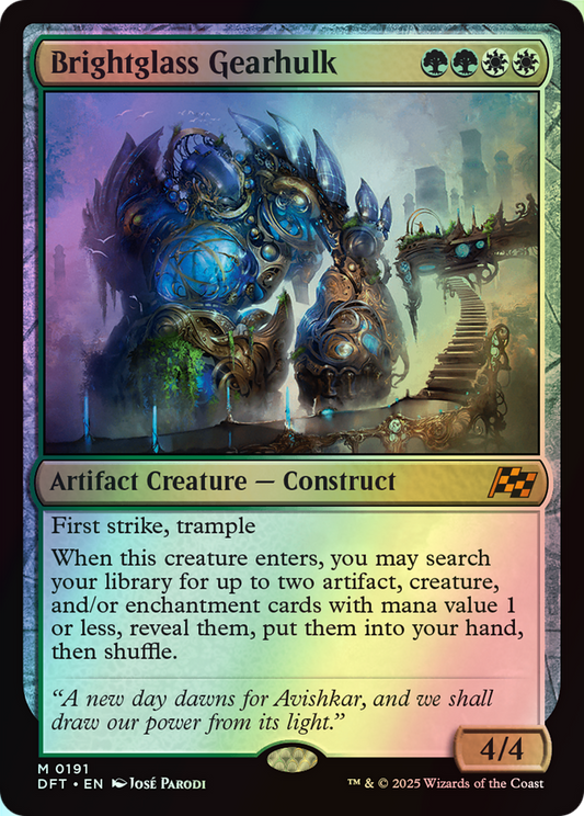 Brightglass Gearhulk (DFT) #191 [EN/F] s/o