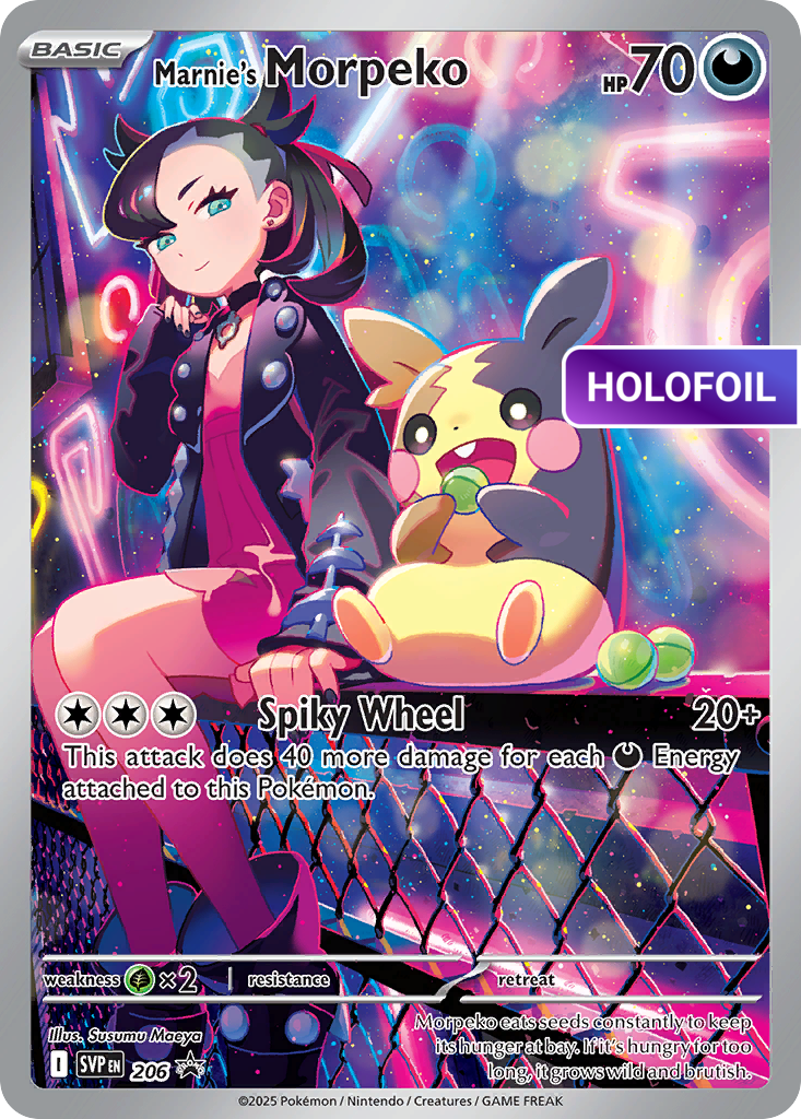 Marnie's Morpeko (SVP) #206 [EN/H]