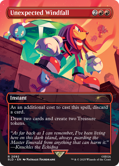 Secret Lair x Sonic: Chasing Adventure