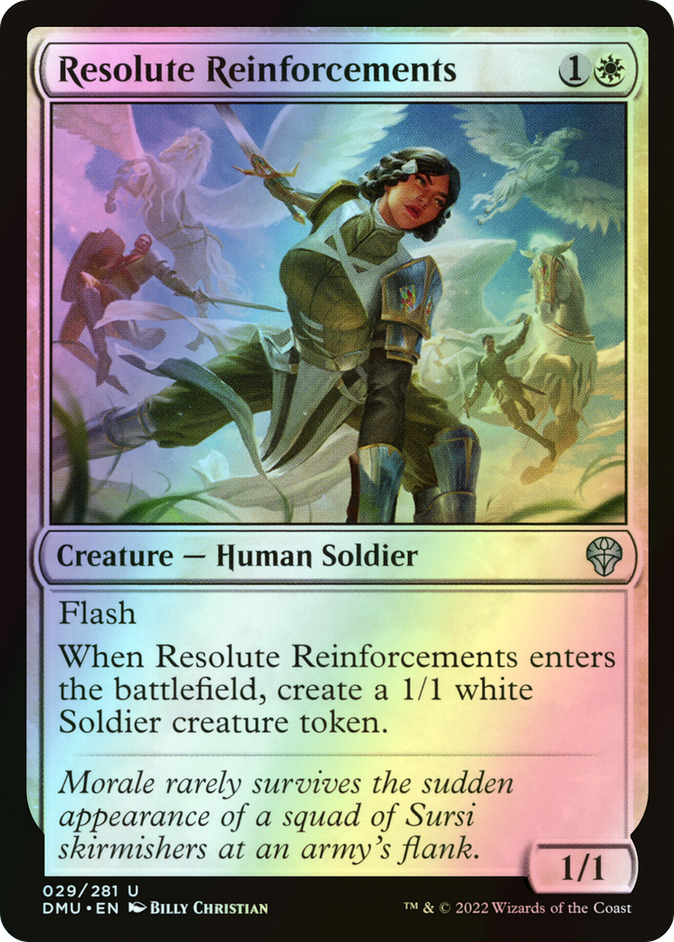 Resolute Reinforcements (DMU) #29 [EN/F]