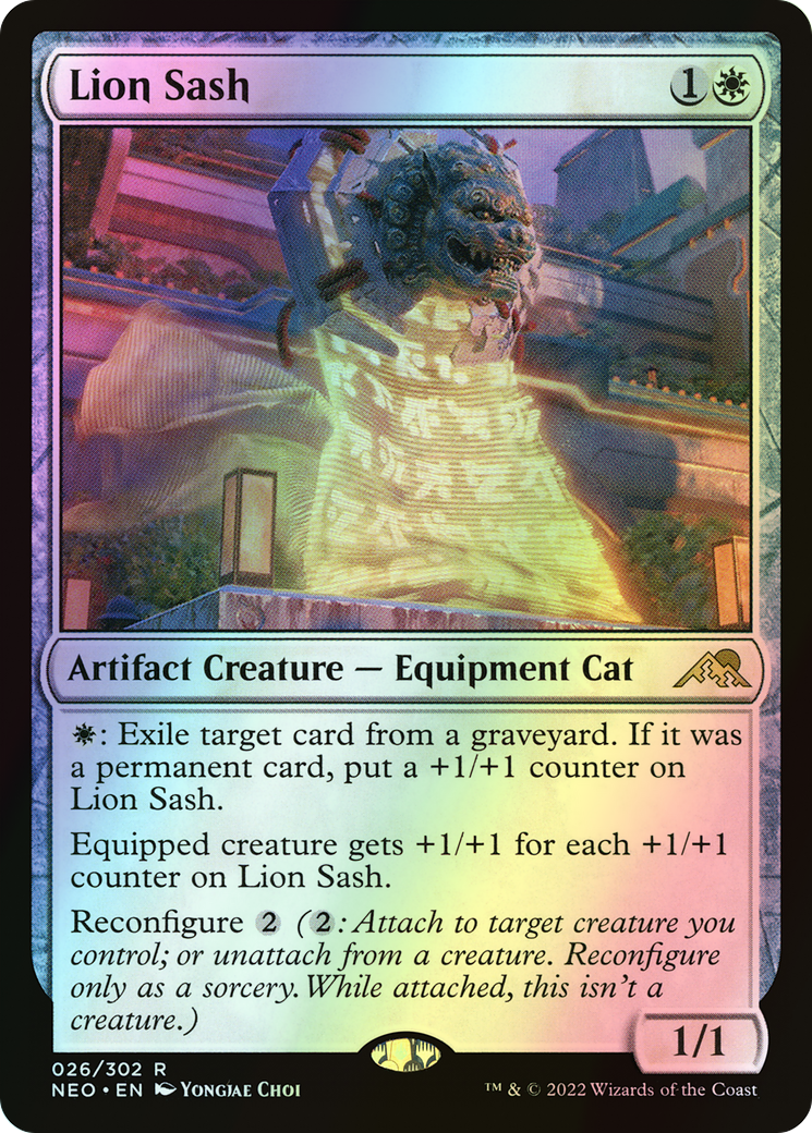 Lion Sash (NEO) #26 [EN/F] s/o