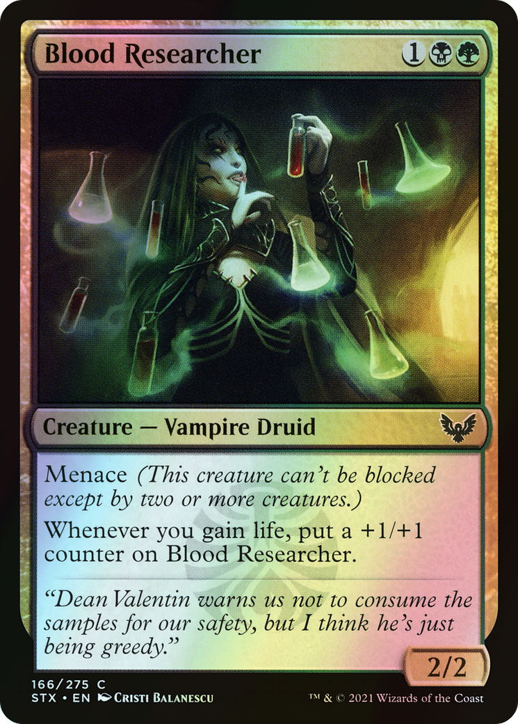 Blood Researcher (STX) #166 [EN/F]