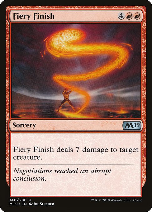 Fiery Finish (M19) #140 [EN/N]