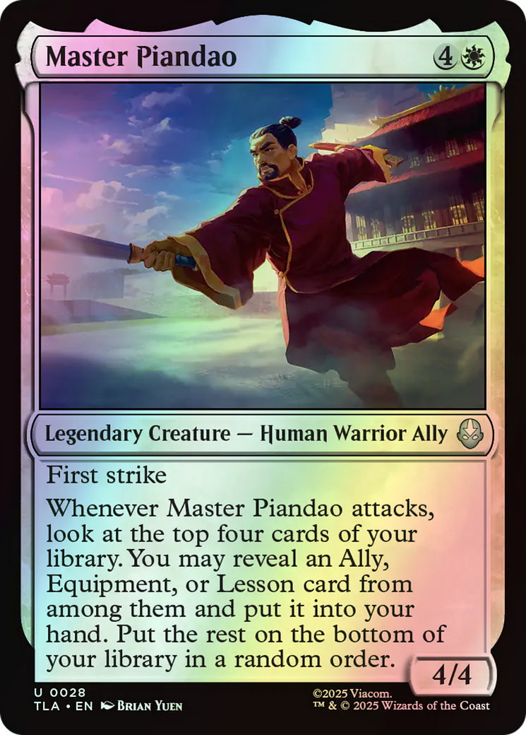 Master Piandao (TLA) #28 [EN/F] s/o
