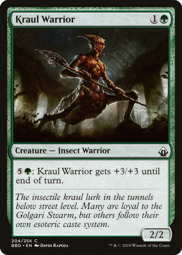 Kraul Warrior (BBD) #204 [EN/N]