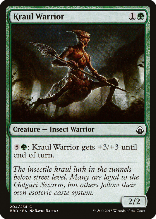 Kraul Warrior (BBD) #204 [EN/N]