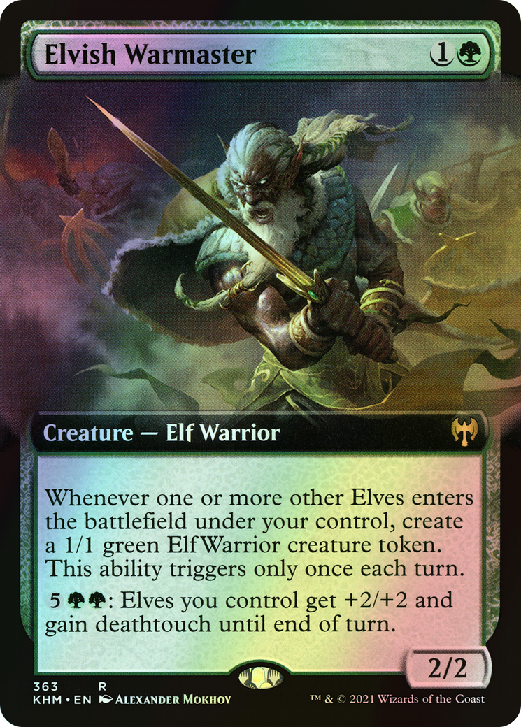 Elvish Warmaster (KHM) #363 [EN/F] s/o
