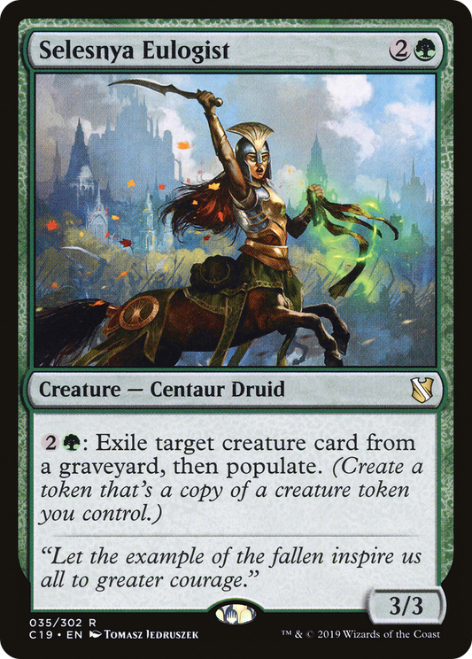 Selesnya Eulogist (C19) #35 [EN/N]