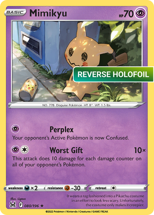 Mimikyu (LOR) #080 [EN/R] s/o