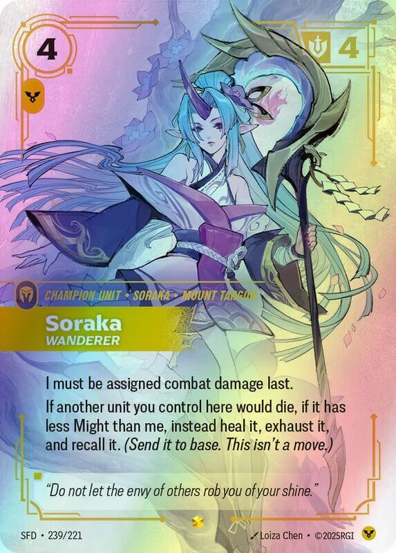 Soraka - Wanderer (Overnumbered) (SFD) #239 [EN/F] s/o