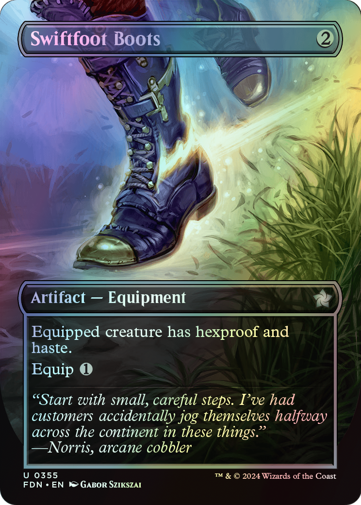Swiftfoot Boots (FDN) #355 [EN/F] s/o