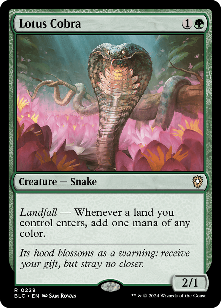 Lotus Cobra (BLC) #229 [EN/N] s/o