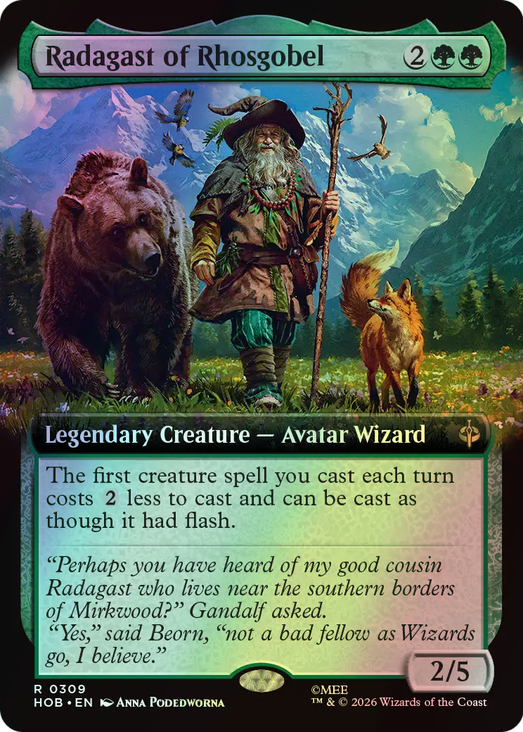 Radagast of Rhosgobel (HOB) #309 [EN/F]