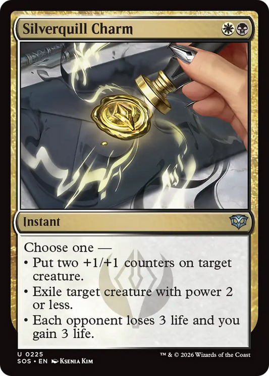 Silverquill Charm (SOS) #225 [EN/N]