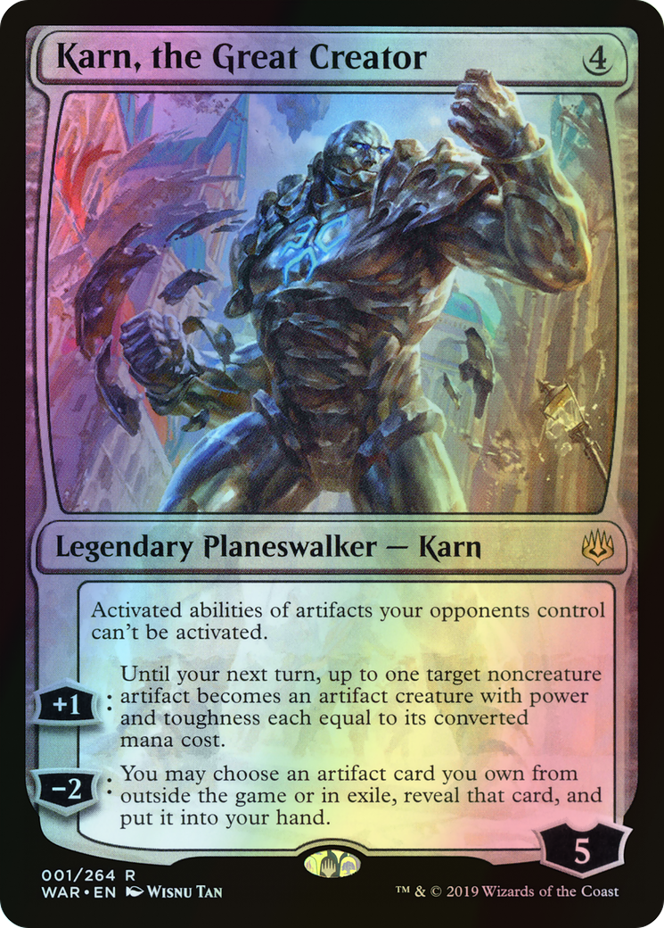Karn, the Great Creator (WAR) #1 [EN/F] s/o