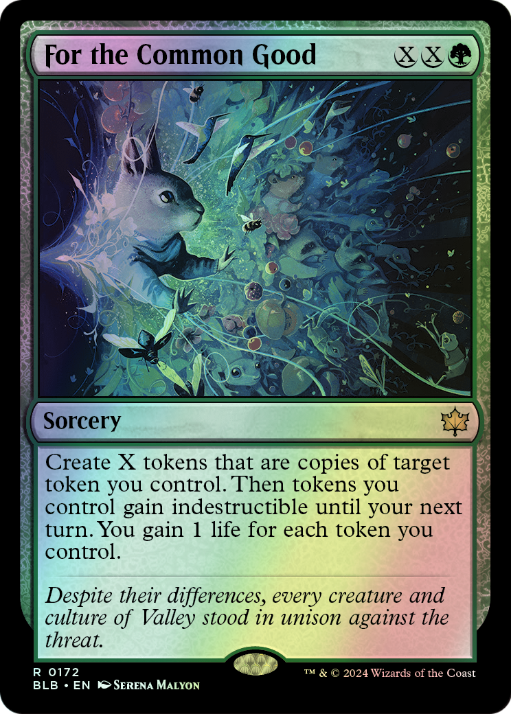 For the Common Good (BLB) #172 [EN/F]