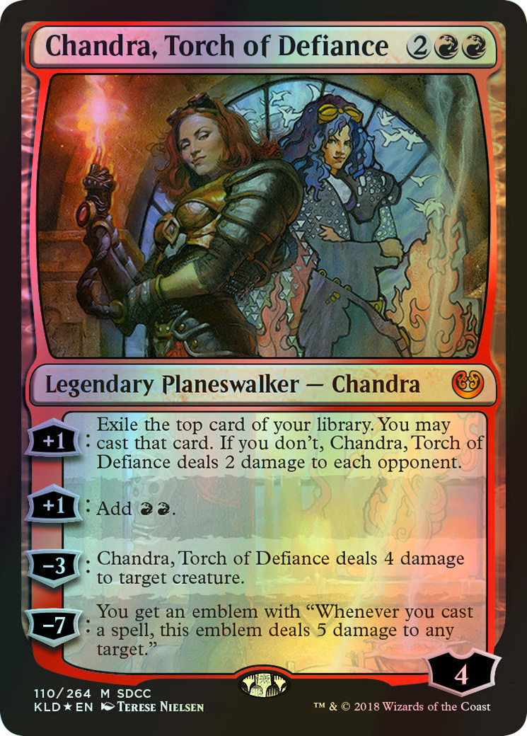 Chandra, Torch of Defiance (PS18) #110 [EN/F] s/o