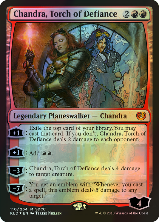 Chandra, Torch of Defiance (PS18) #110 [EN/F] s/o