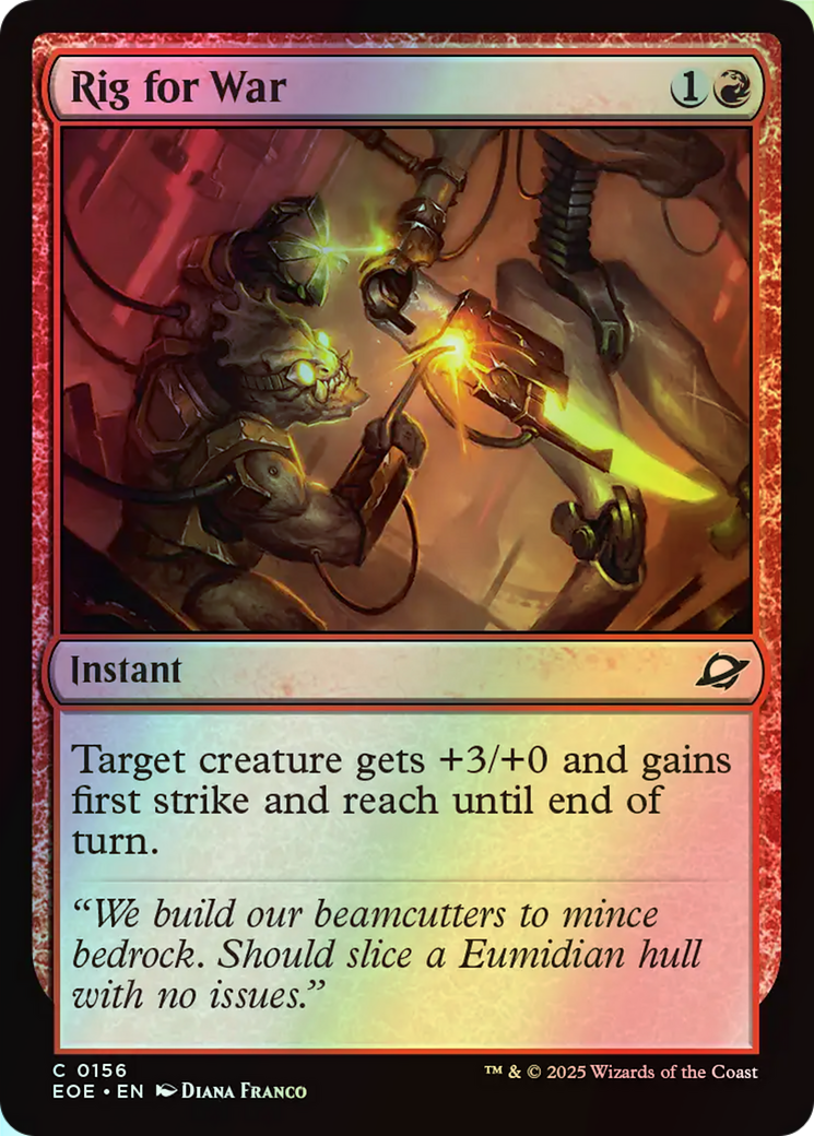 Rig for War (EOE) #156 [EN/F]