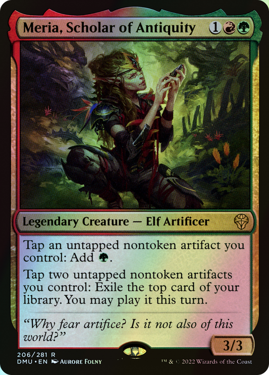 Meria, Scholar of Antiquity (DMU) #206 [EN/F]