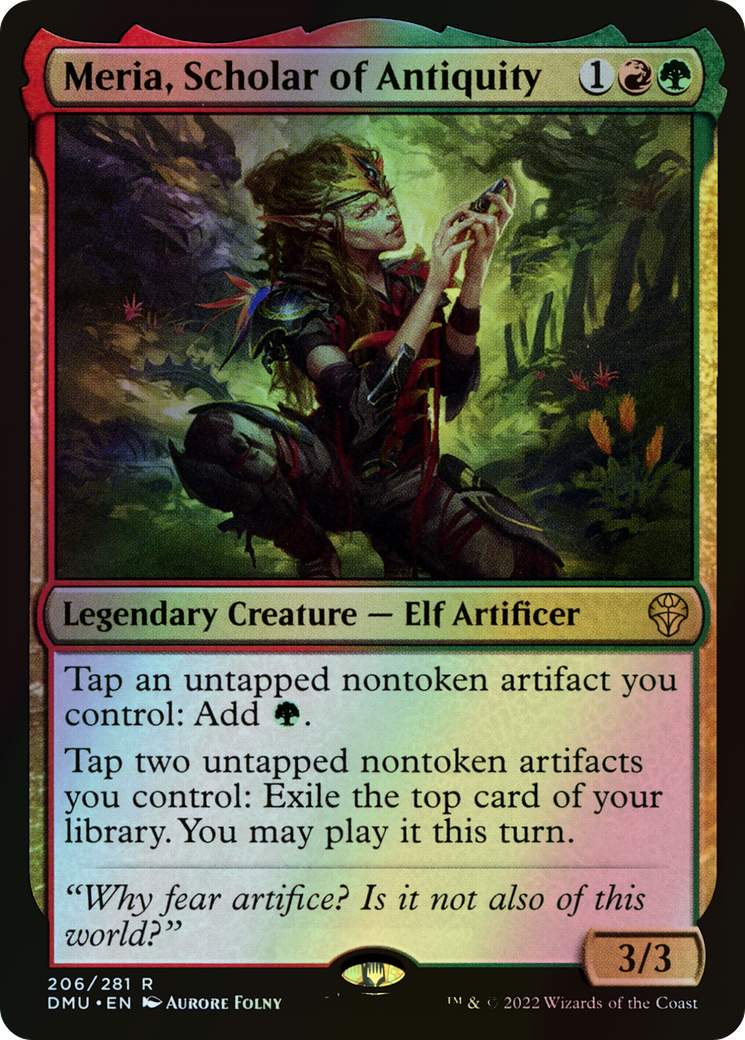 Meria, Scholar of Antiquity (DMU) #206 [EN/F]