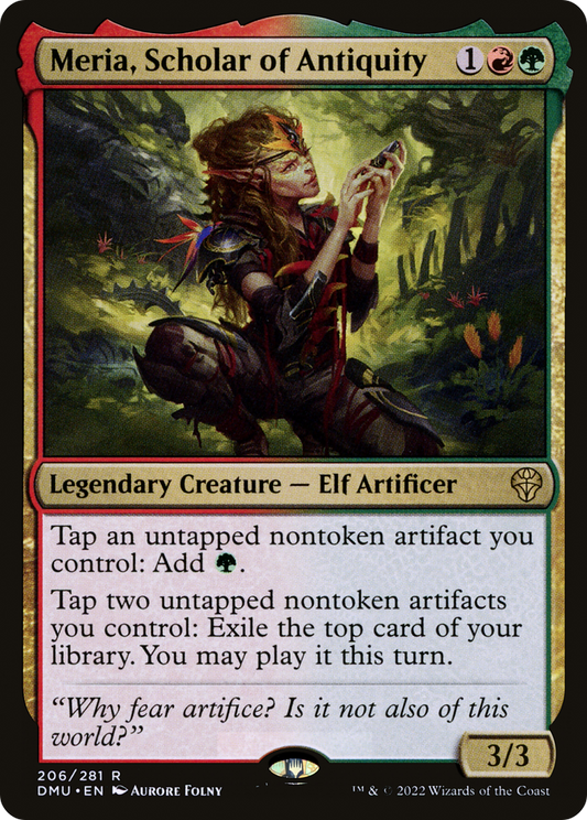 Meria, Scholar of Antiquity (DMU) #206 [EN/N]