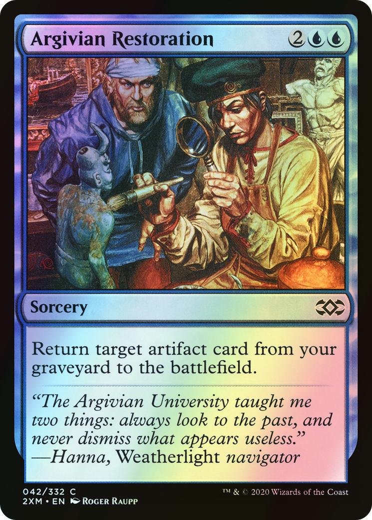 Argivian Restoration (2XM) #42 [EN/F]