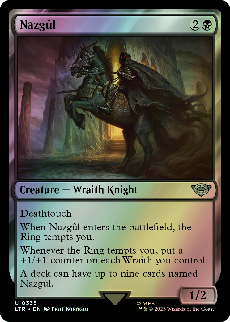 Nazgûl (LTR) #335 [EN/F]