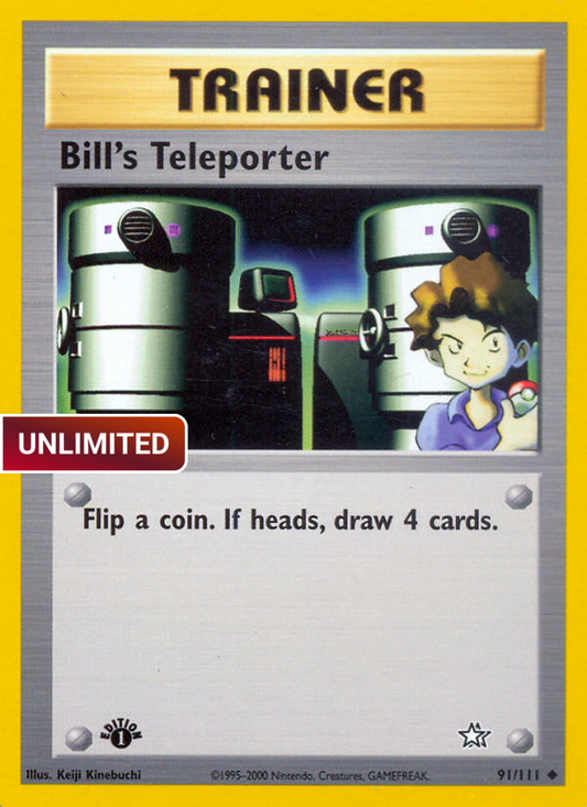 Bill's Teleporter (N1) #091 [EN/U]