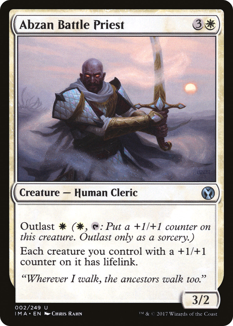 Abzan Battle Priest (IMA) #2 [EN/N] s/o