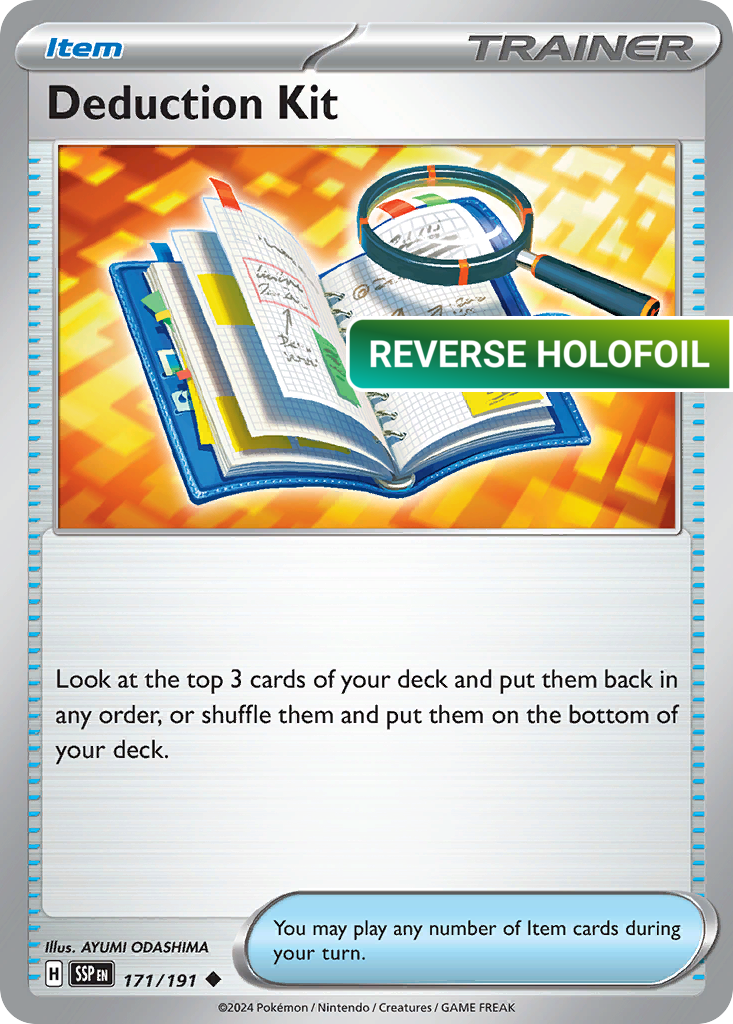 Deduction Kit (SSP) #171 [EN/R]