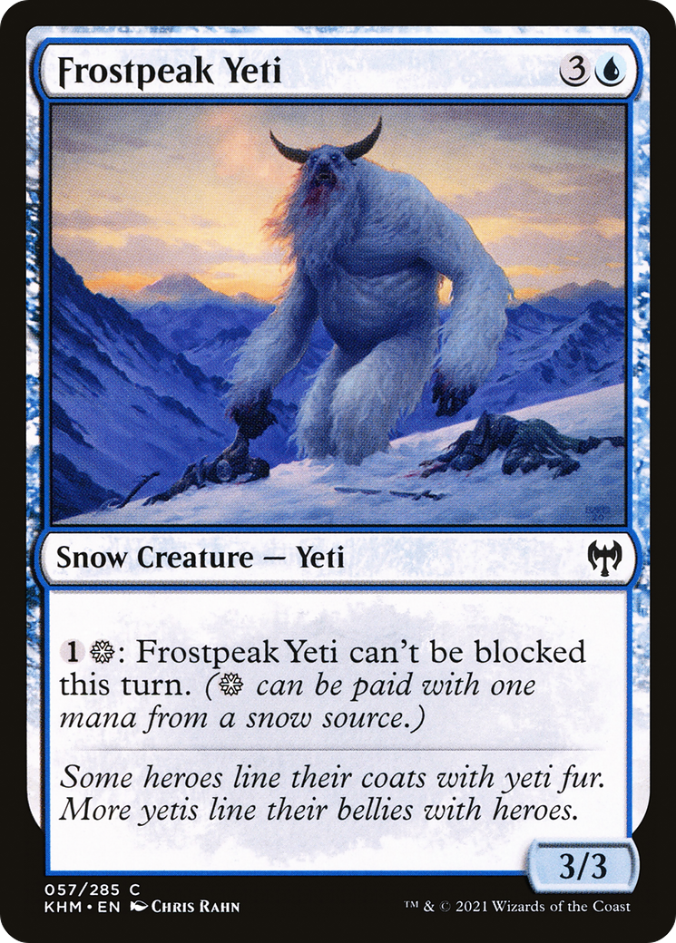 Frostpeak Yeti (KHM) #57 [EN/N]