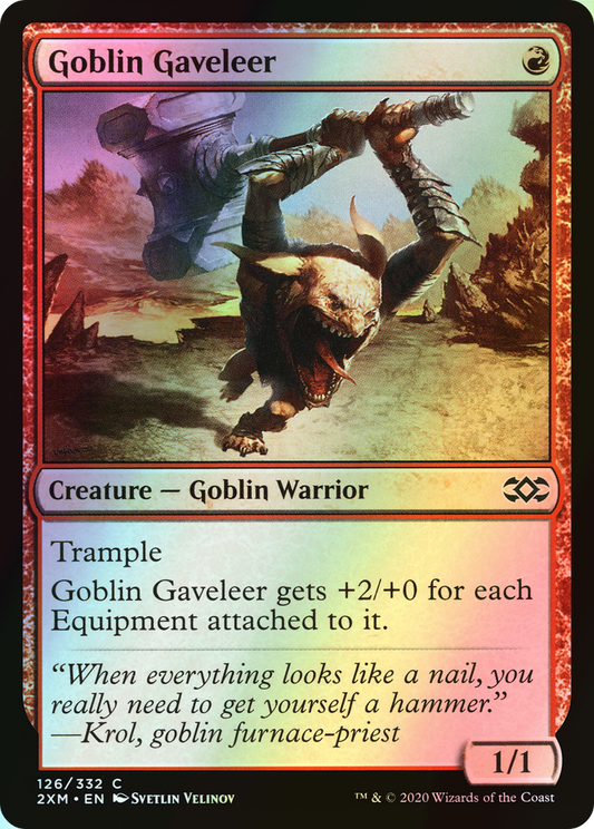 Goblin Gaveleer (2XM) #126 [EN/F]