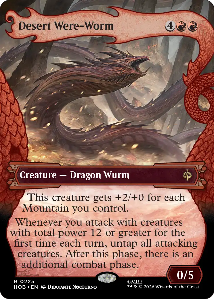 Desert Were-Worm (HOB) #225 [EN/N]