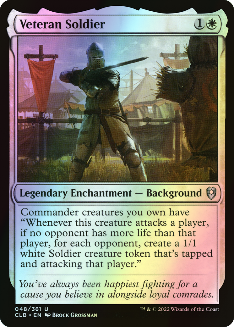 Veteran Soldier (CLB) #48 [EN/F] s/o