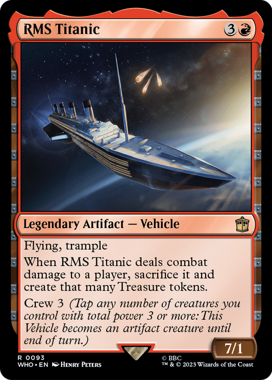 RMS Titanic (WHO) #93 [EN/N]