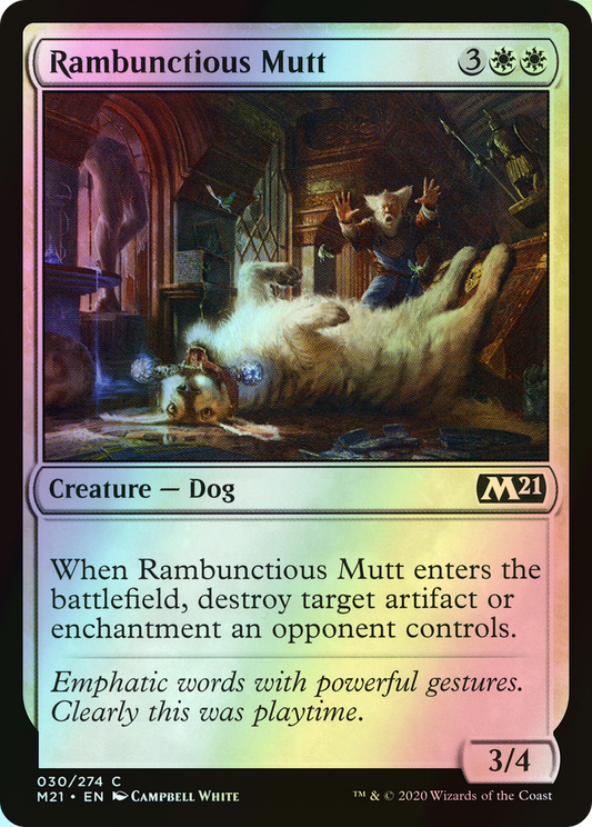 Rambunctious Mutt (M21) #30 [EN/F] s/o