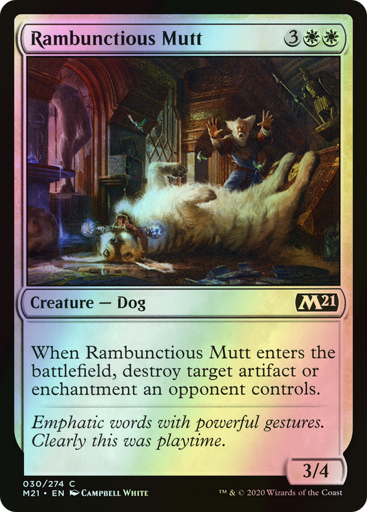 Rambunctious Mutt (M21) #30 [EN/F] s/o