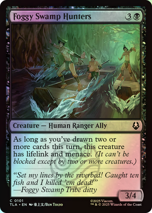 Foggy Swamp Hunters (TLA) #101 [EN/F] s/o
