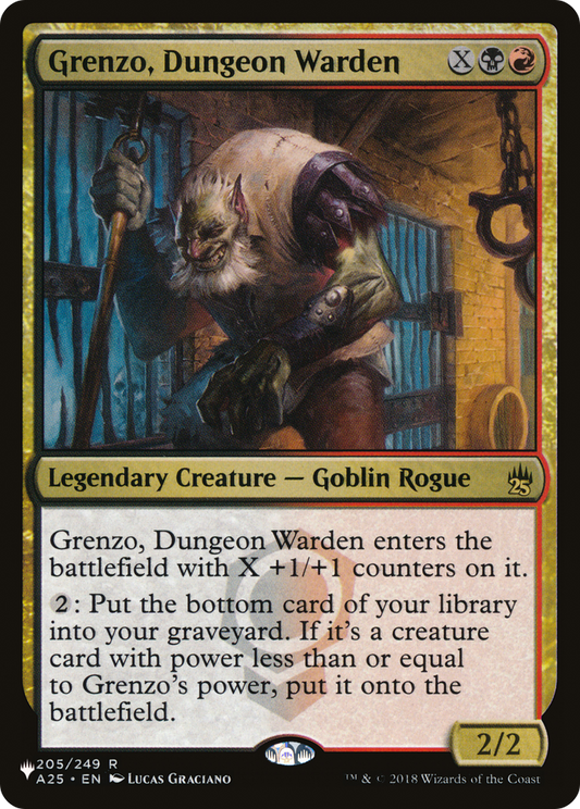 Grenzo, Dungeon Warden (PLST) #A25-205 [EN/N]