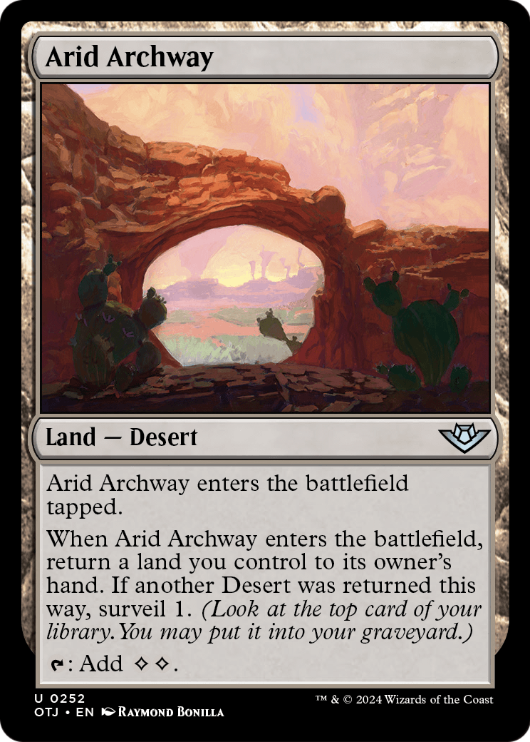 Arid Archway (OTJ) #252 [EN/N]