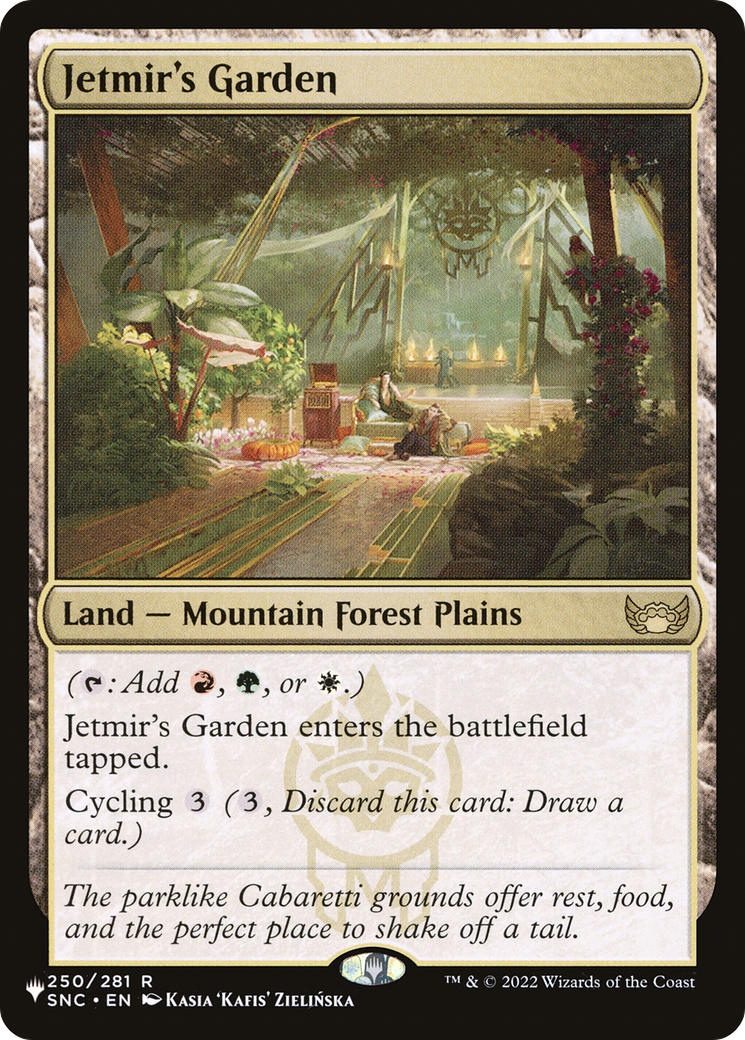 Jetmir's Garden (PLST) #SNC-250 [EN/N]