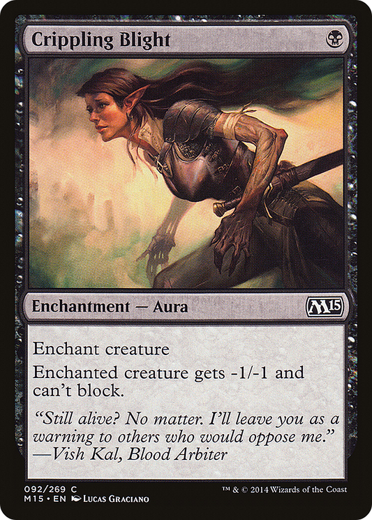 Crippling Blight (M15) #92 [EN/N] s/o